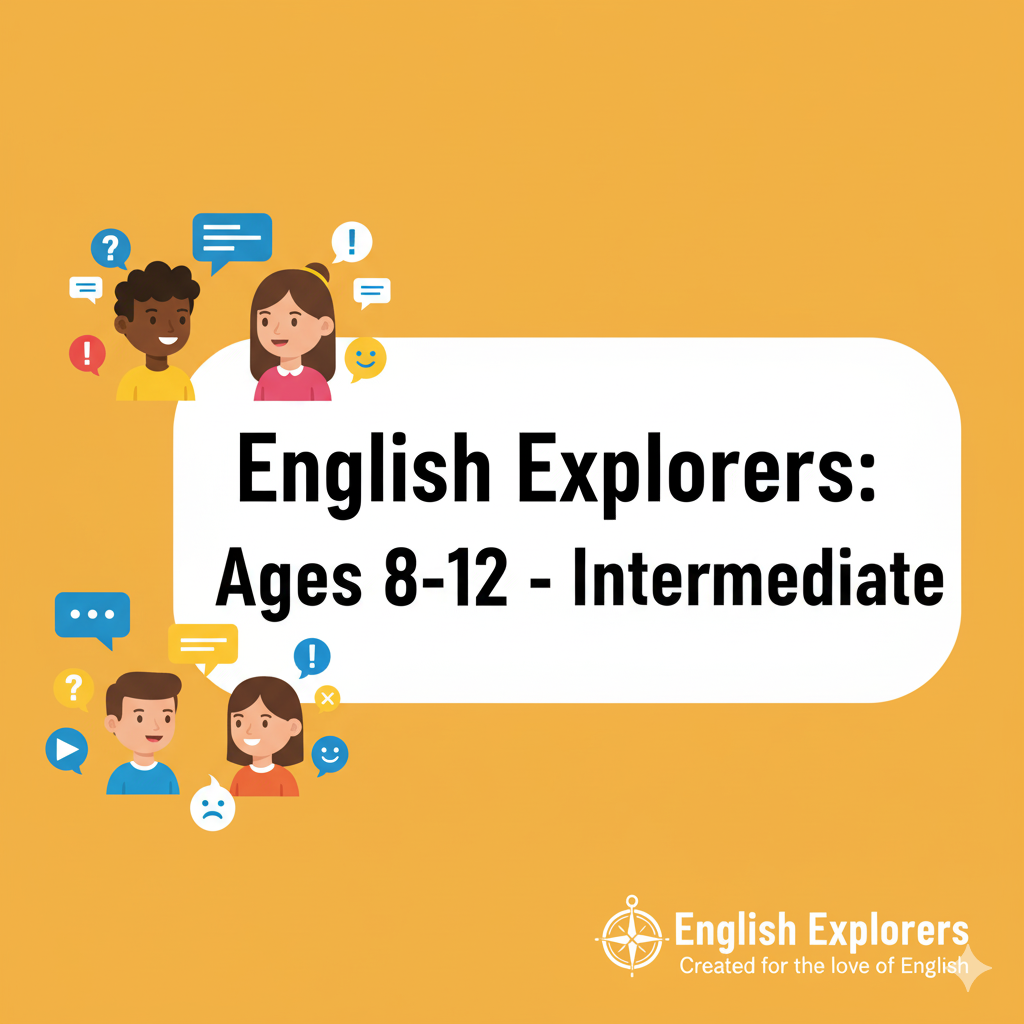 Explorer Academy – Level 2: Intermediate English Mastery (Ages 8-12)